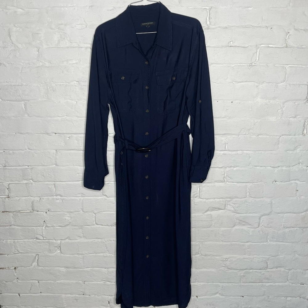Banana Republic Shirt Dress L